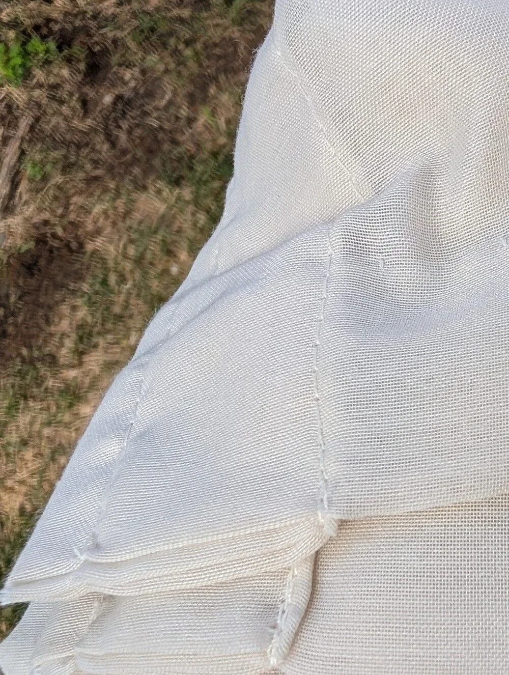 Handmade cafe curtains